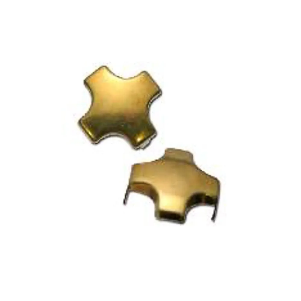 12 Mm Cross Stud
 Wide
2 Prongs
25 Pcs In A Pack