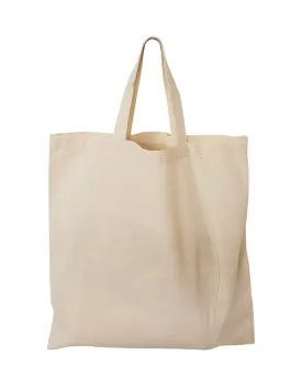 240 ct Short Handle 15" 100% Cotton Tote Bags / Document Holder Totes - By Case