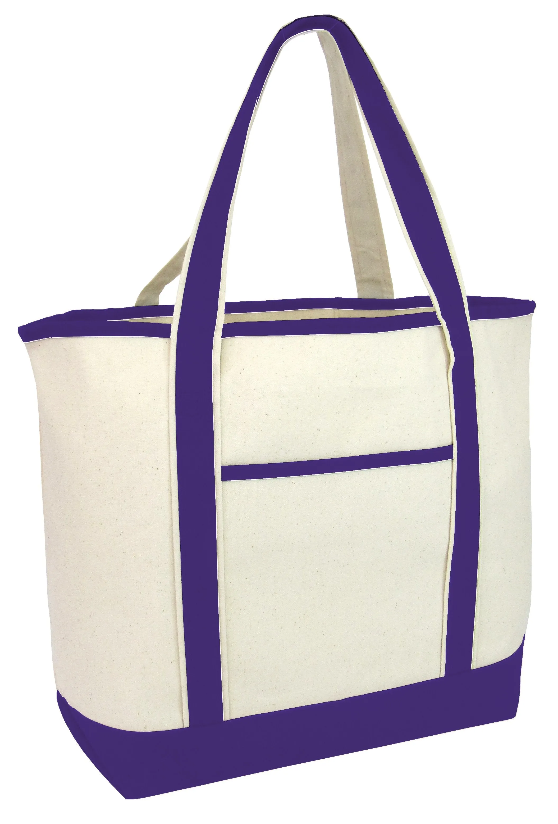 48 ct Jumbo Size Heavy Canvas Deluxe Tote Bag - By Case