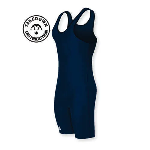 Adidas Singlet Mens Solid Colour Singlet Navy