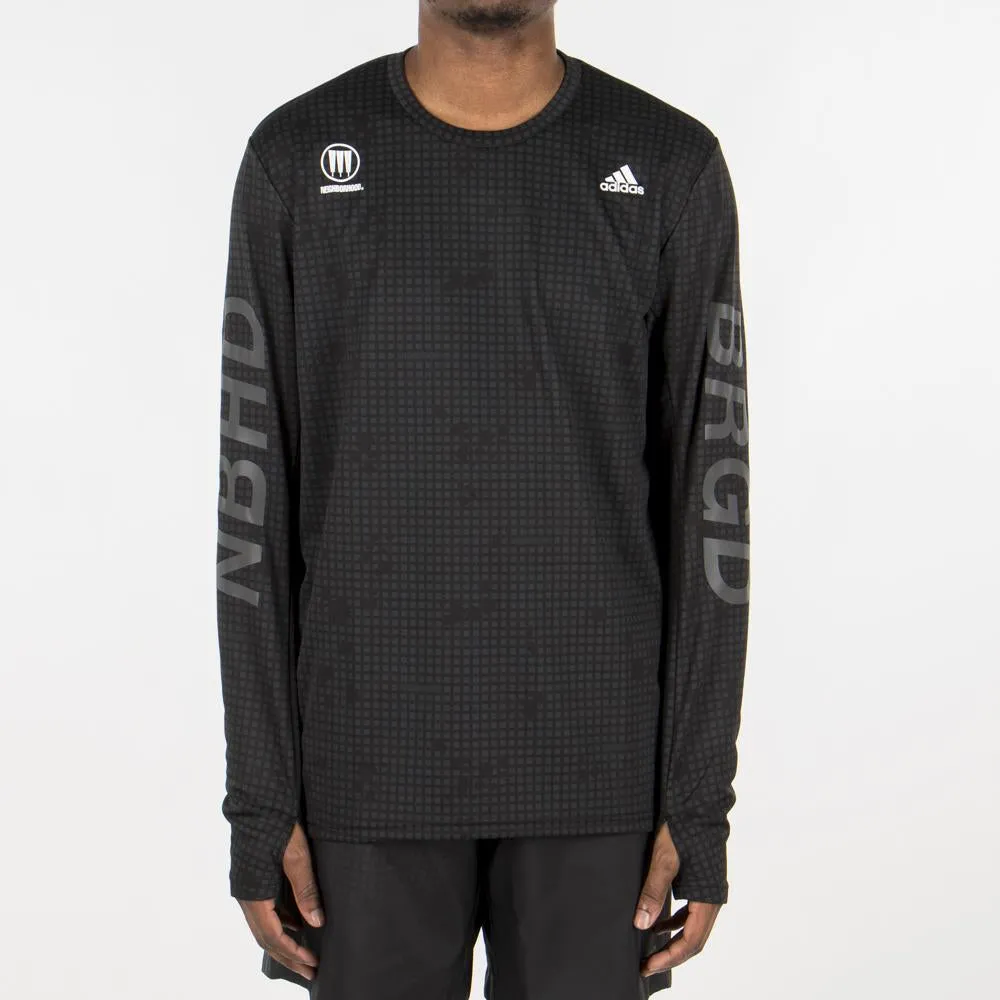 adidas x NBHD Long Sleeve Compression T-shirt / Black