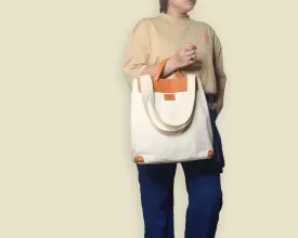 All Day Tote - Canvas   Leather