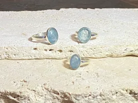 Aquamarine Rings