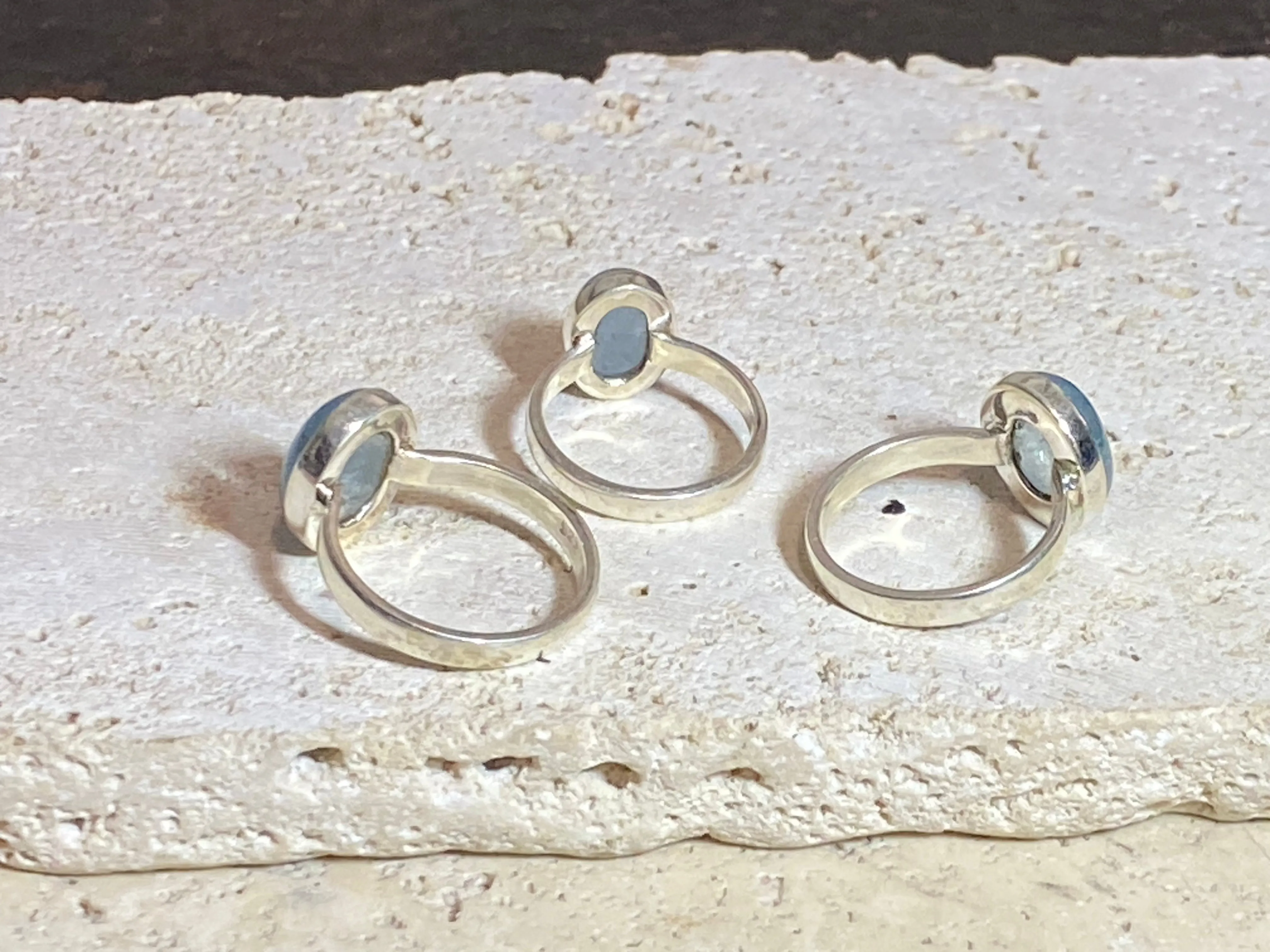 Aquamarine Rings