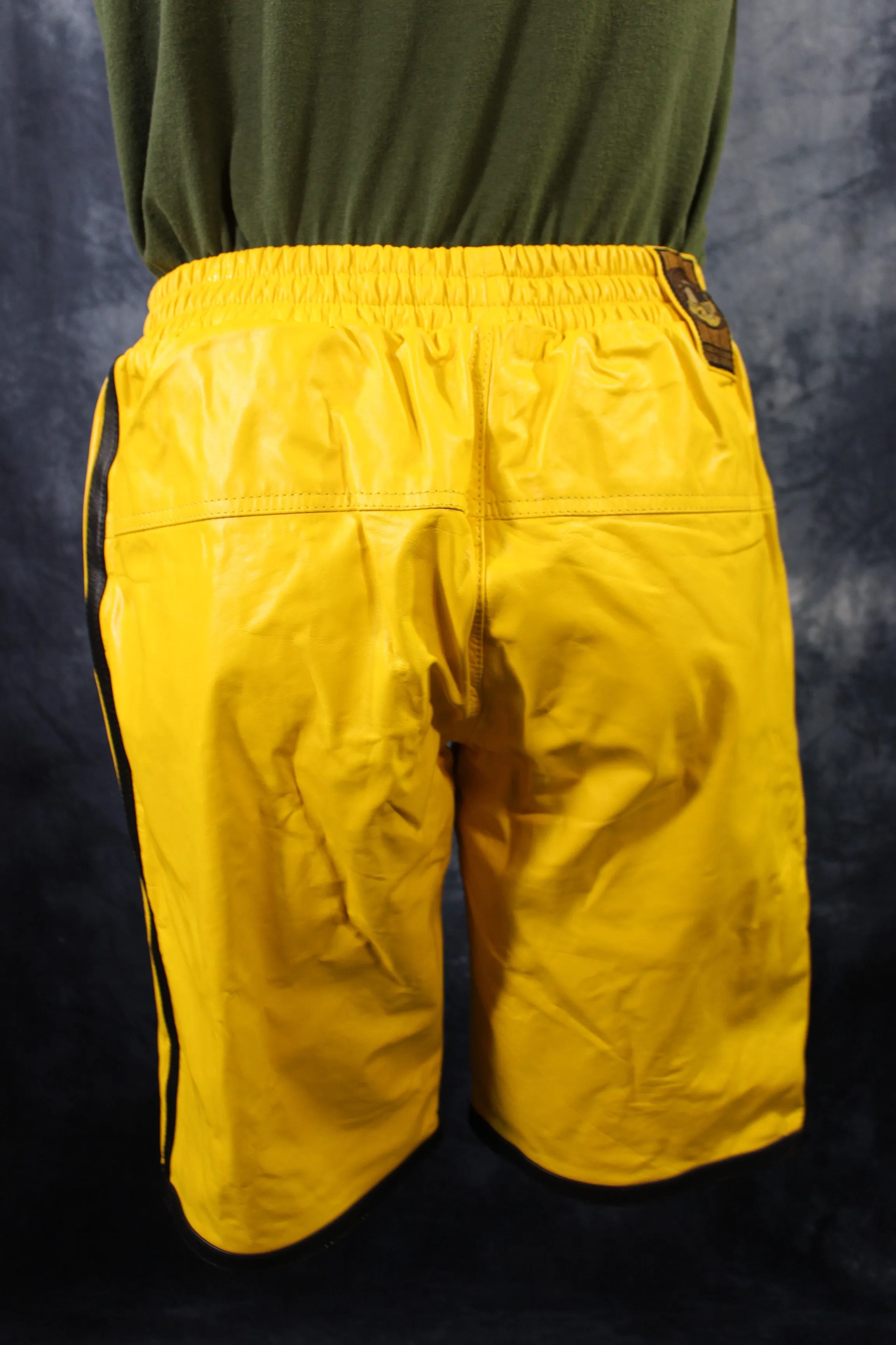 Basketball Shorts in Yellow and Black