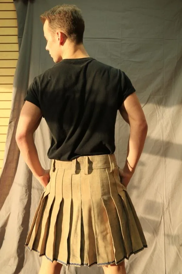 Bavarian Leather Kilt