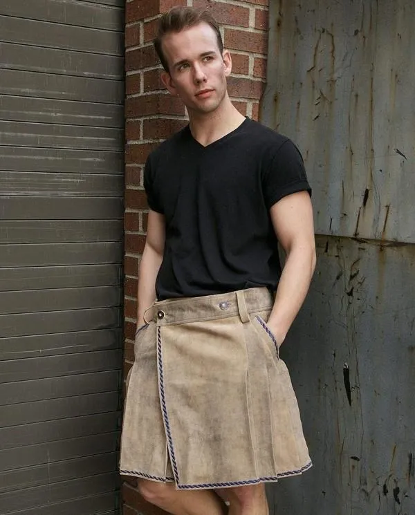 Bavarian Leather Kilt