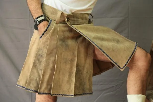 Bavarian Leather Kilt