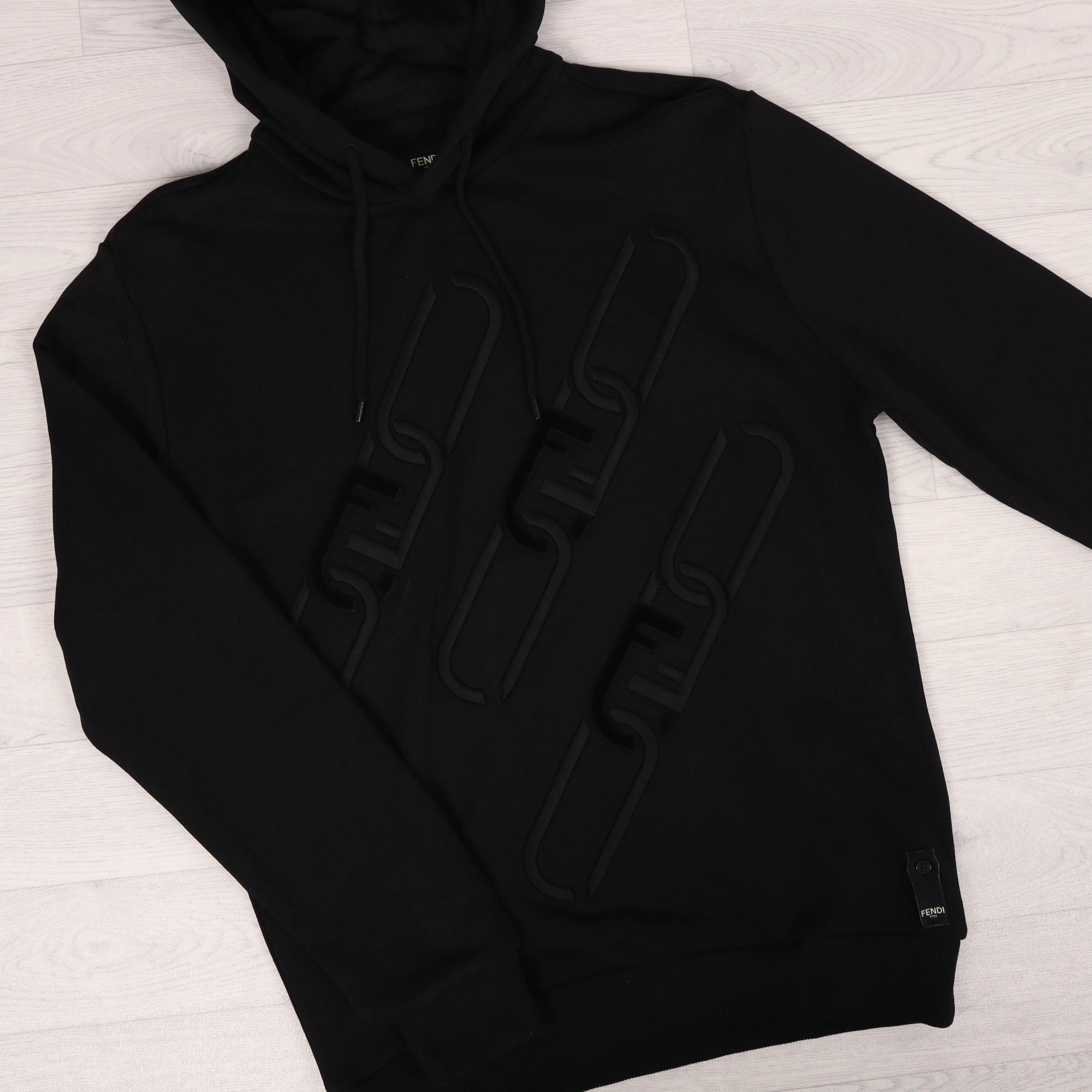 Black Chain Link Hoodie.