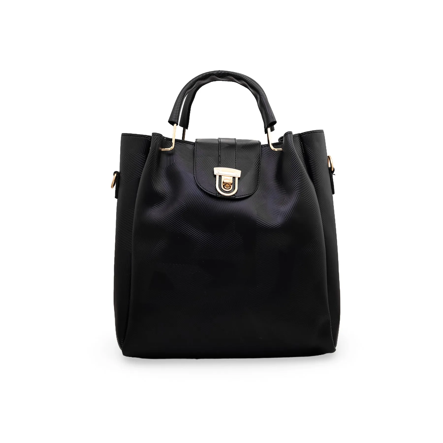 Black Formal Hand Bag P54314