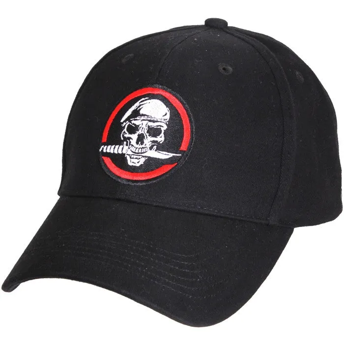 Black - Skull Knife Deluxe Low Profile Cap