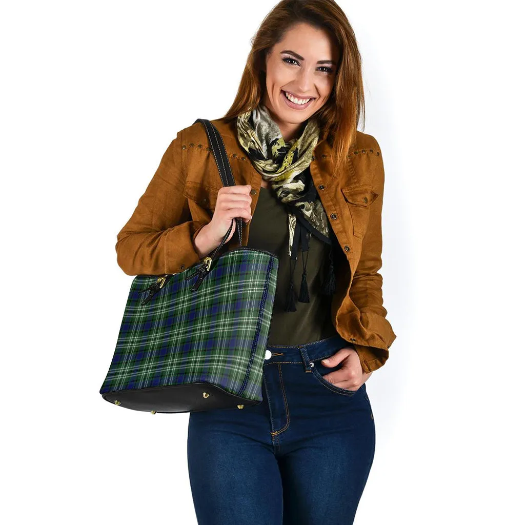 Blyth Tartan Leather Tote Bag