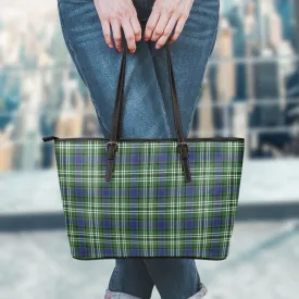 Blyth Tartan Leather Tote Bag