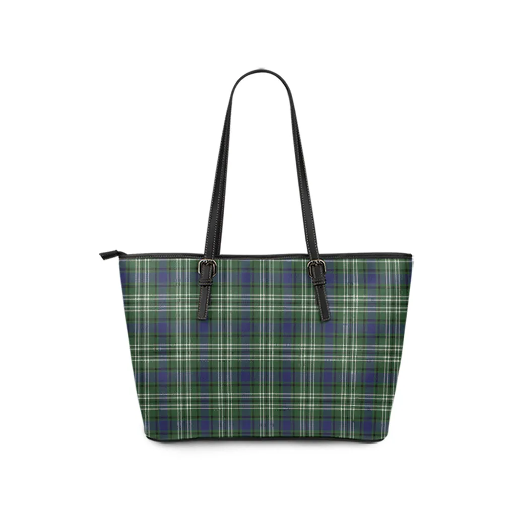 Blyth Tartan Leather Tote Bag