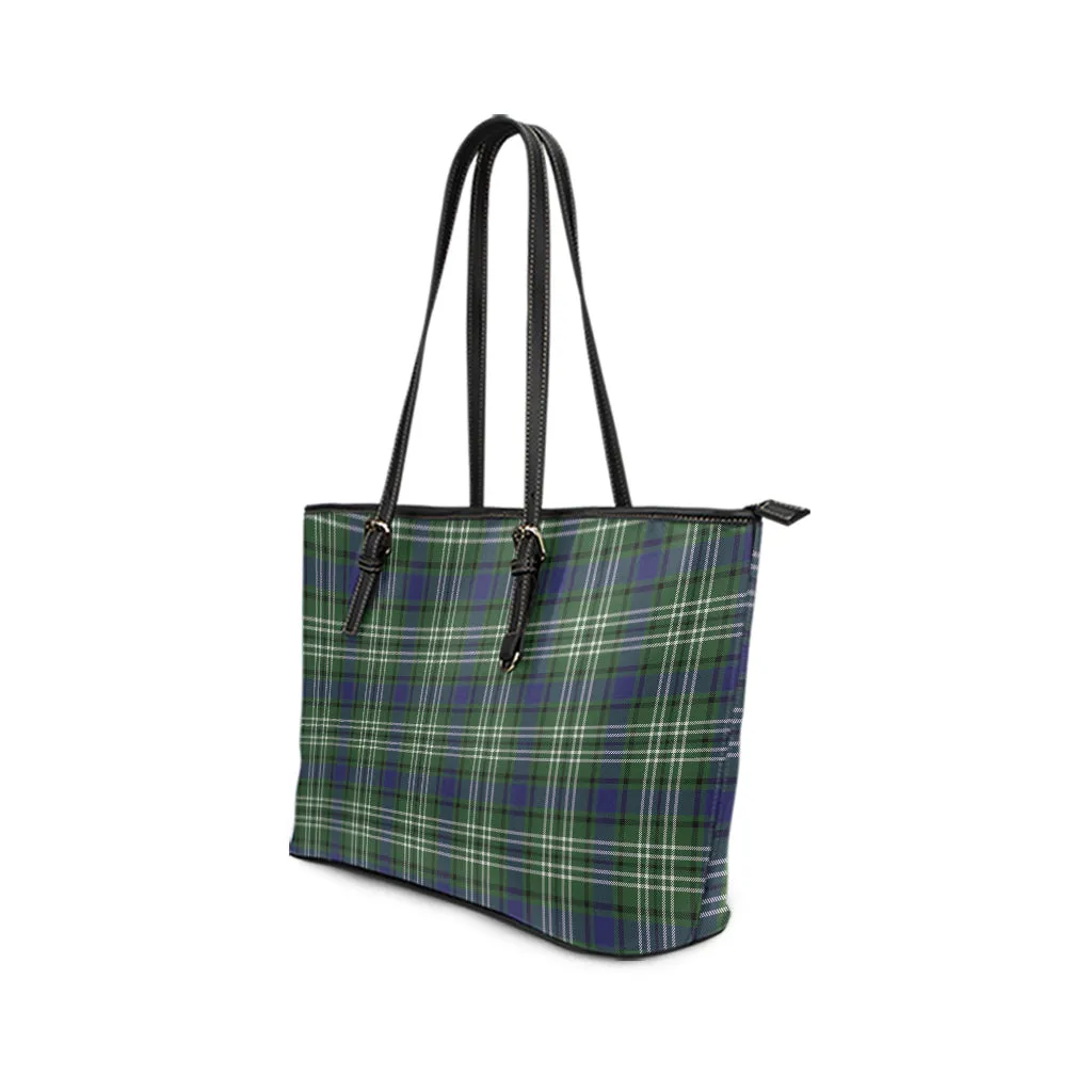 Blyth Tartan Leather Tote Bag