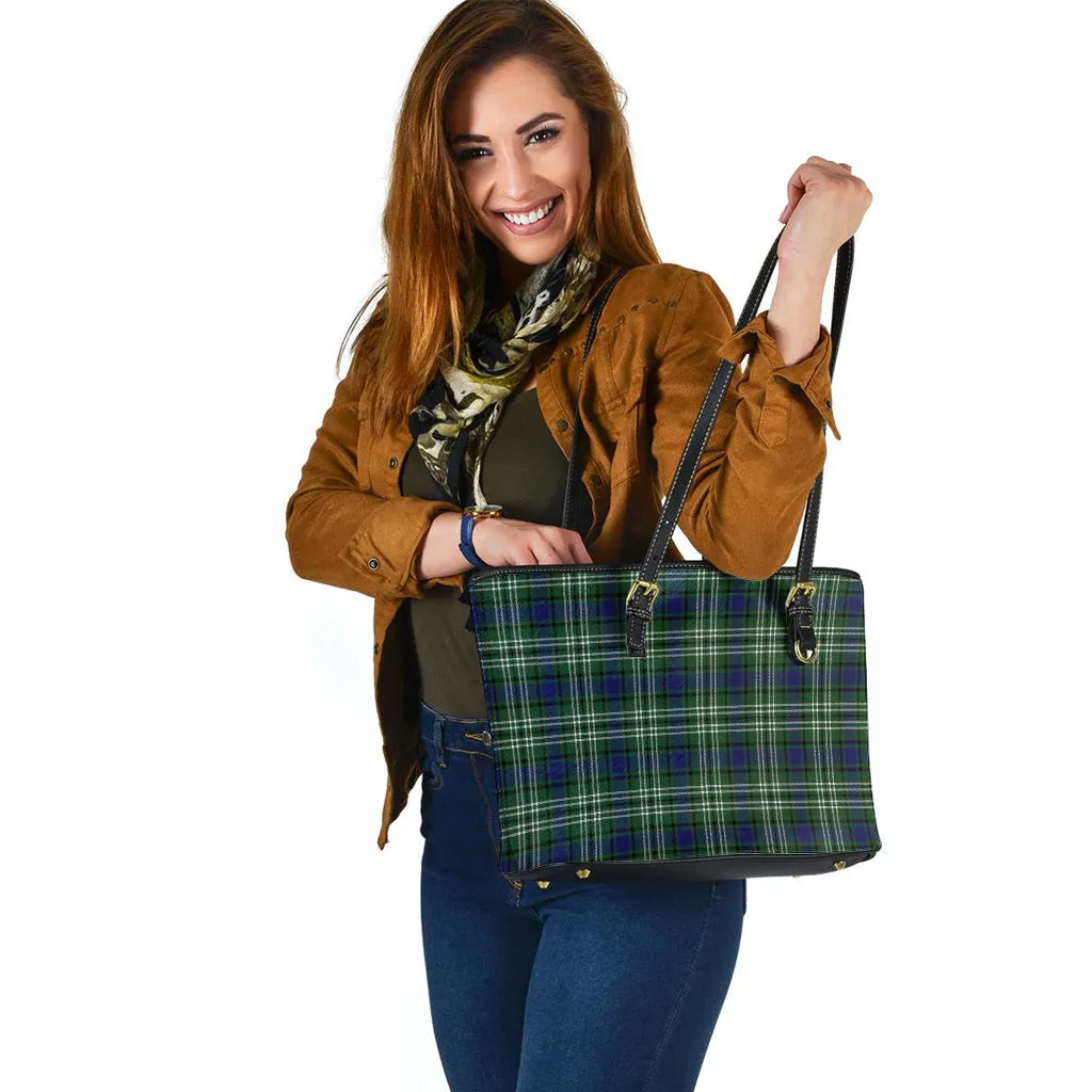 Blyth Tartan Leather Tote Bag