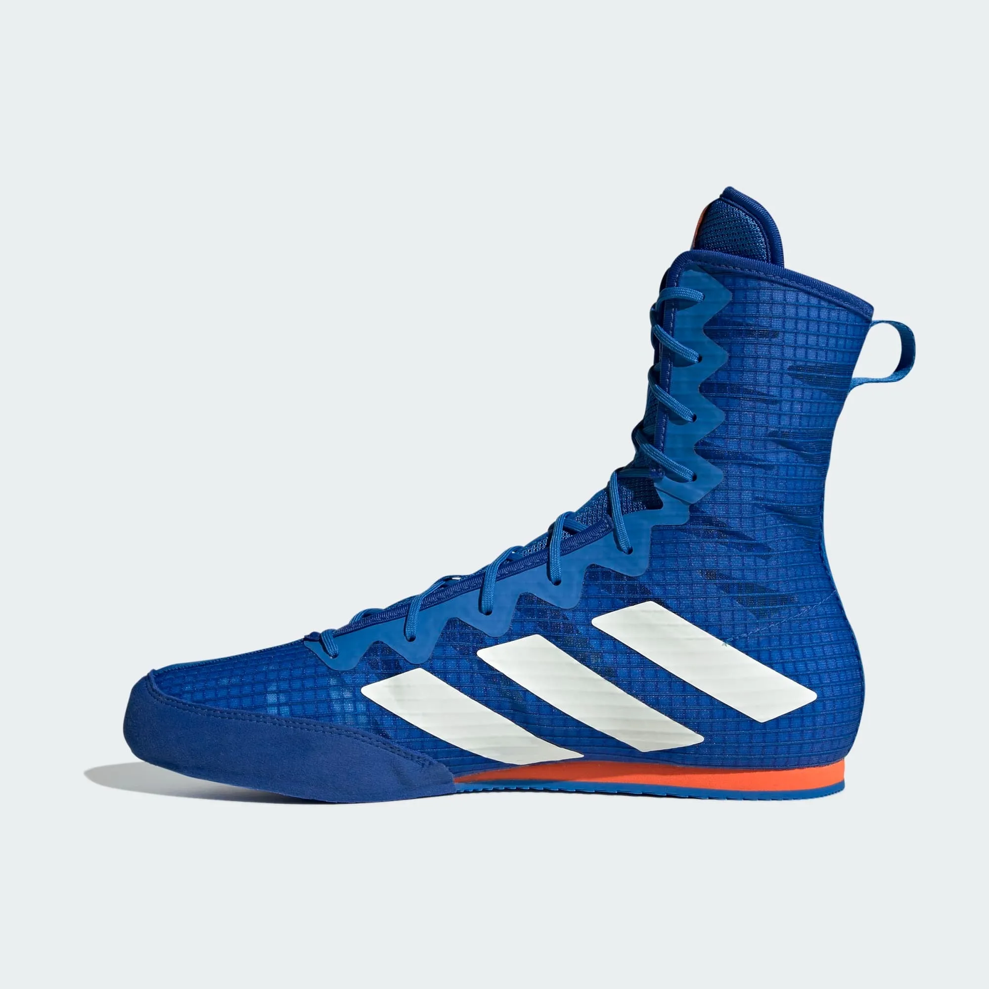 Boxschuhe ADIDAS Box Hog 4 - Blau/Silber