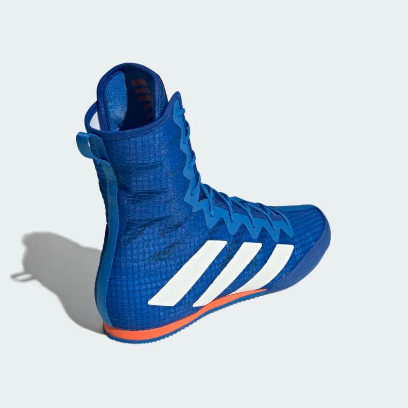 Boxschuhe ADIDAS Box Hog 4 - Blau/Silber