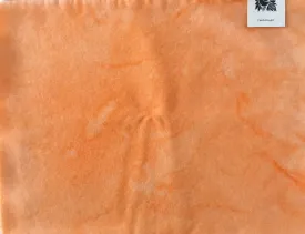 CANTALOUPE Hand Dyed YARD Wool Fabric for Wool Applique and Rug Hooking