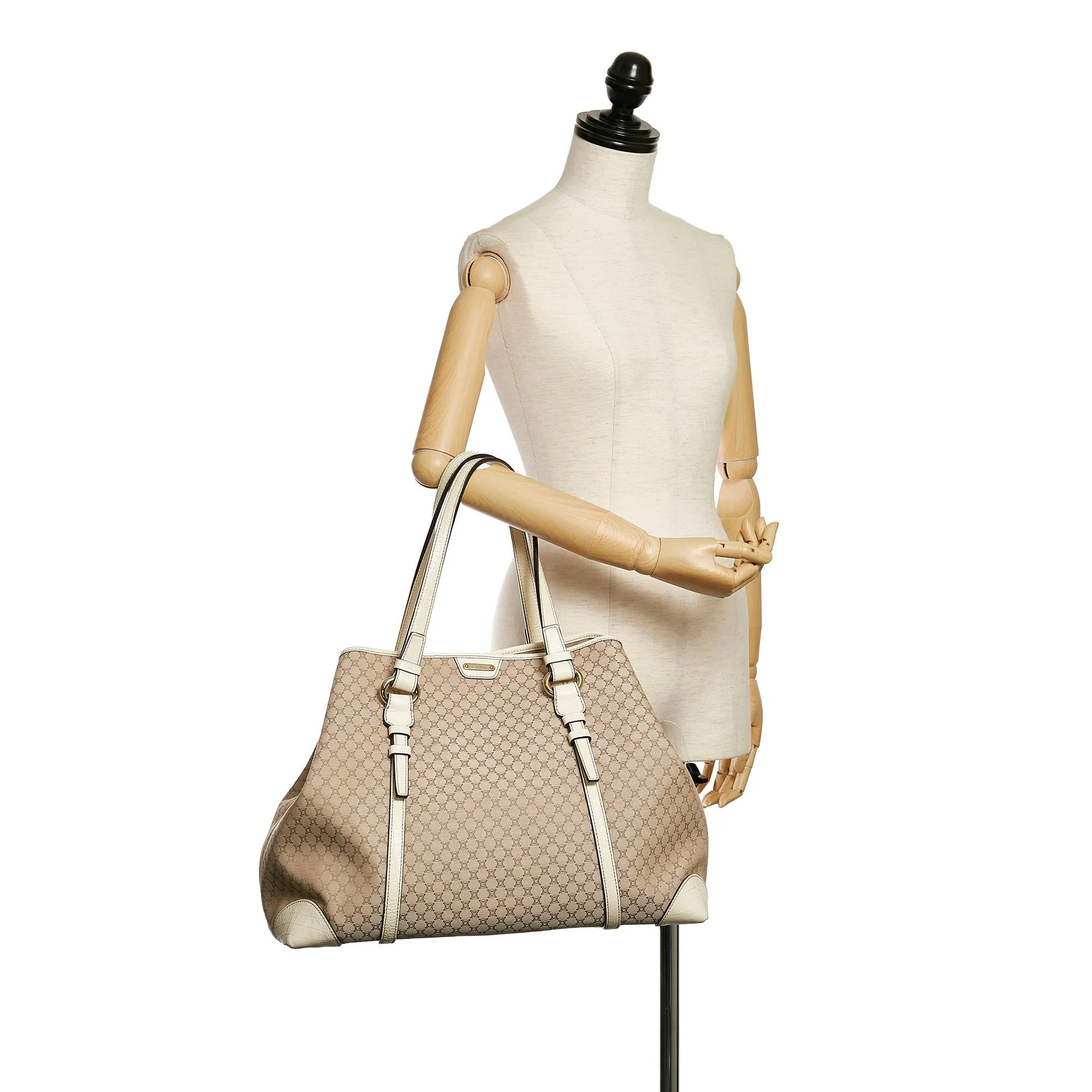 Celine Macadam Canvas Tote Bag (SHG-31242)