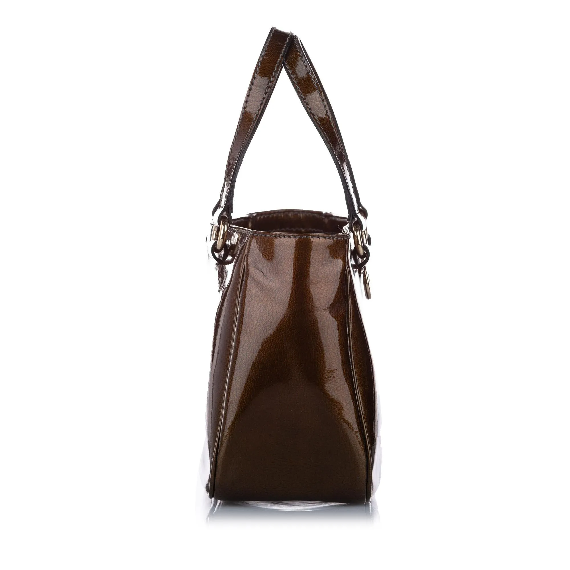 Celine Triomphe Patent Leather Tote Bag (SHG-15557)