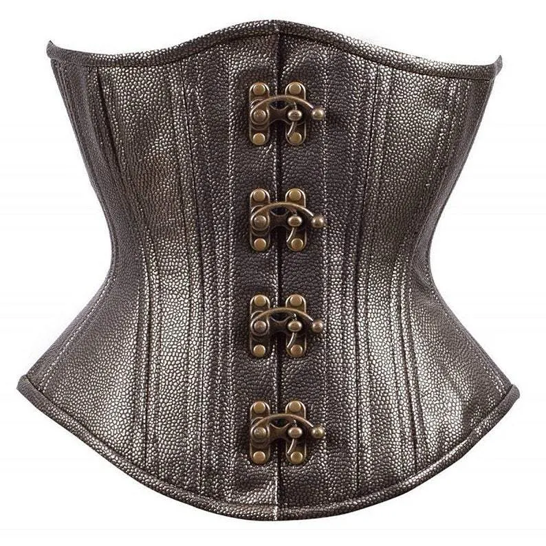 Corset Bust Antique Gold