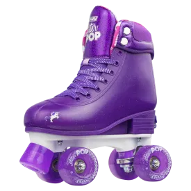 Crazy Glitter Pop Roller Skates Purple