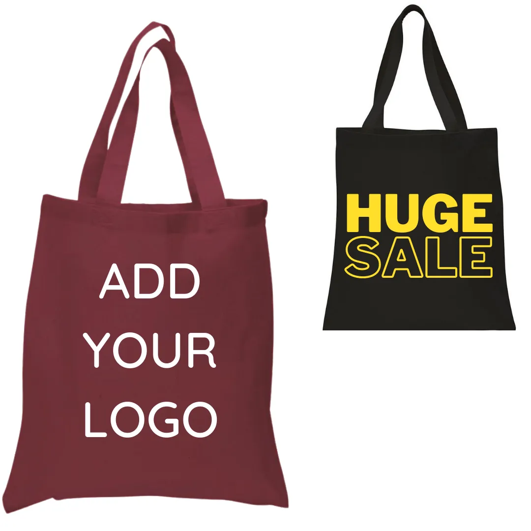 Custom Canvas High Quality Promo Tote Bags