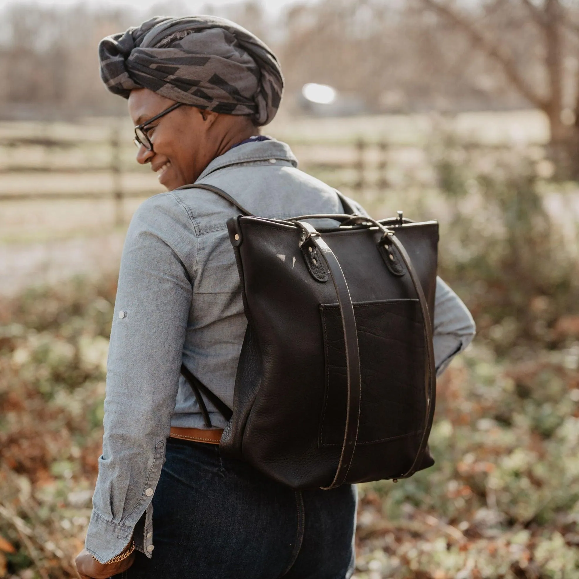 Custom Crossroads Backpack Tote