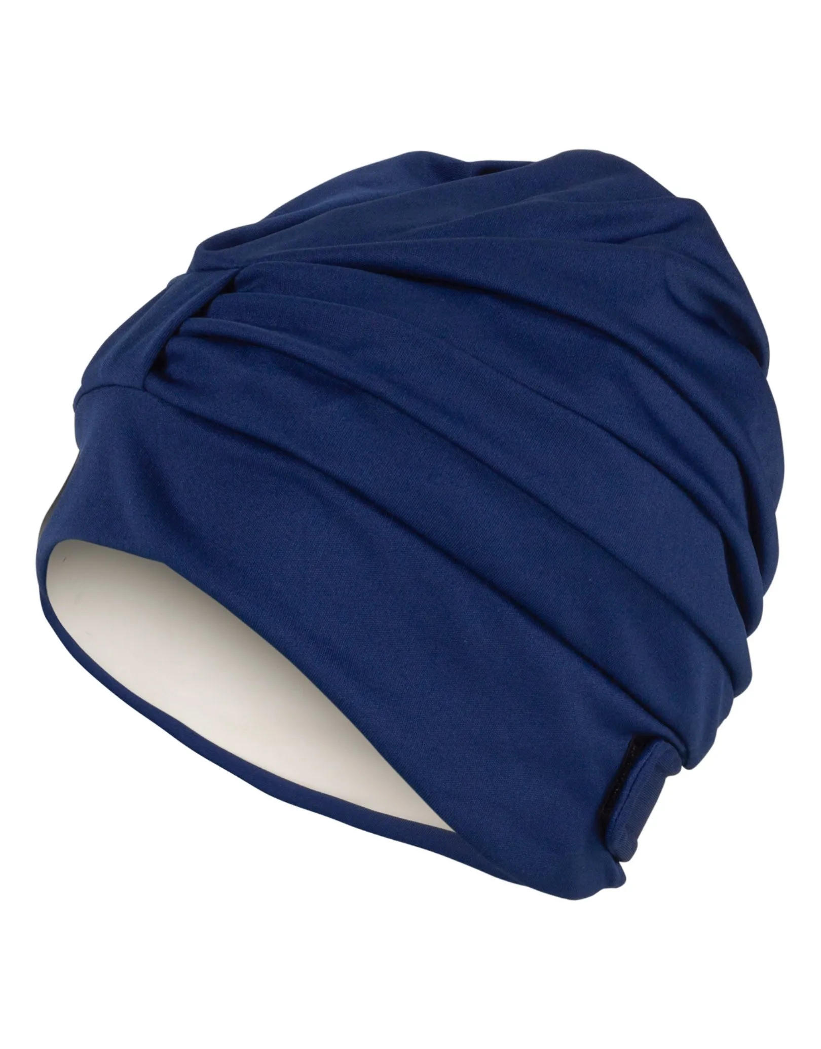 Draped Fabric Swim Cap