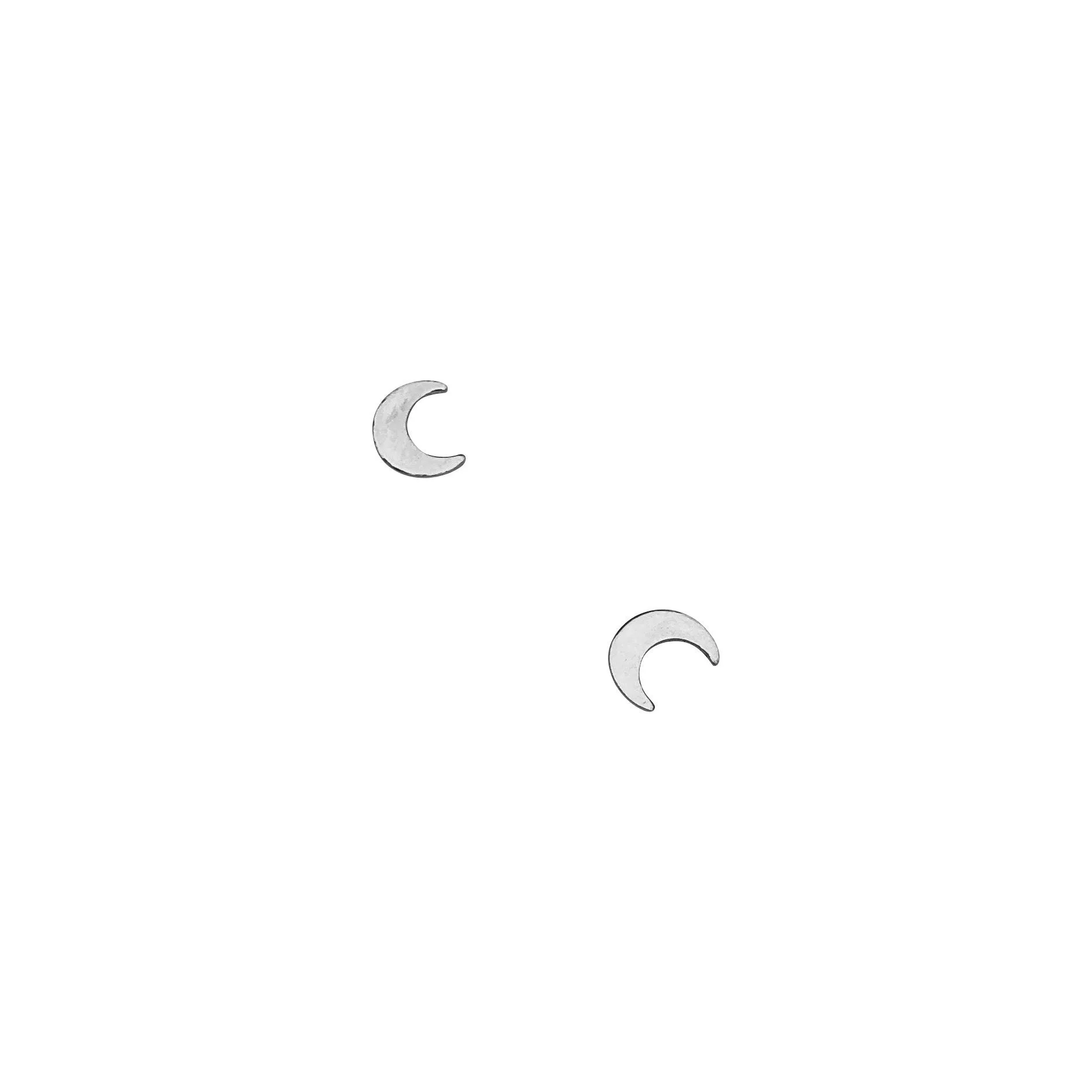 Ella Crescent Moon Studs