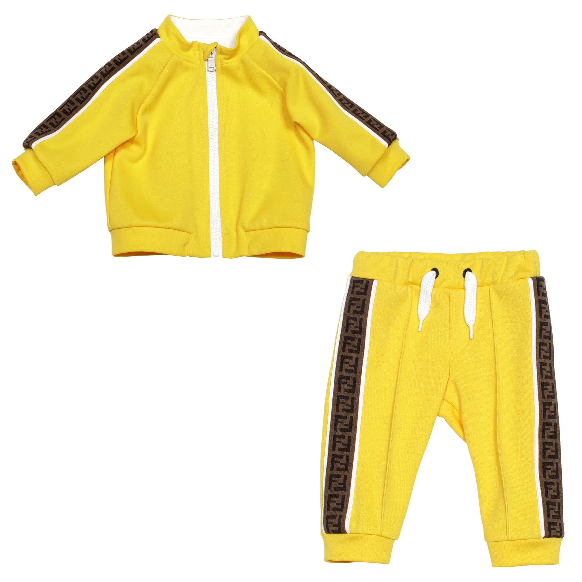 Fendi Baby Yellow Tracksuit