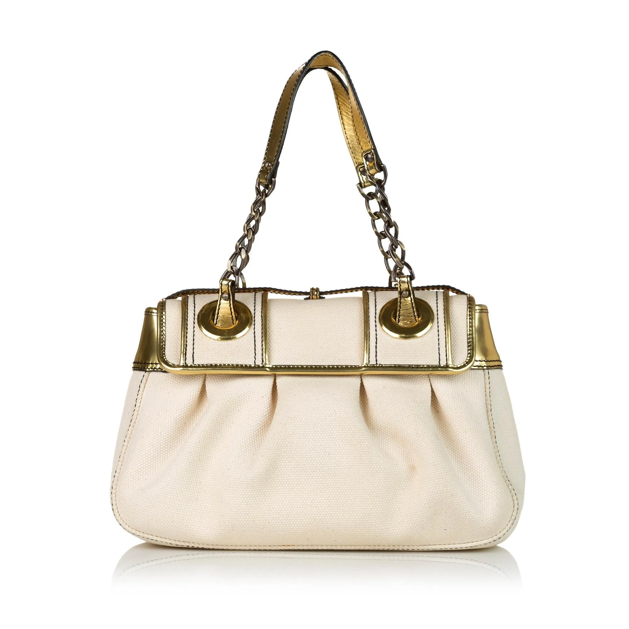 Fendi Canvas B. Bag (SHG-37350)