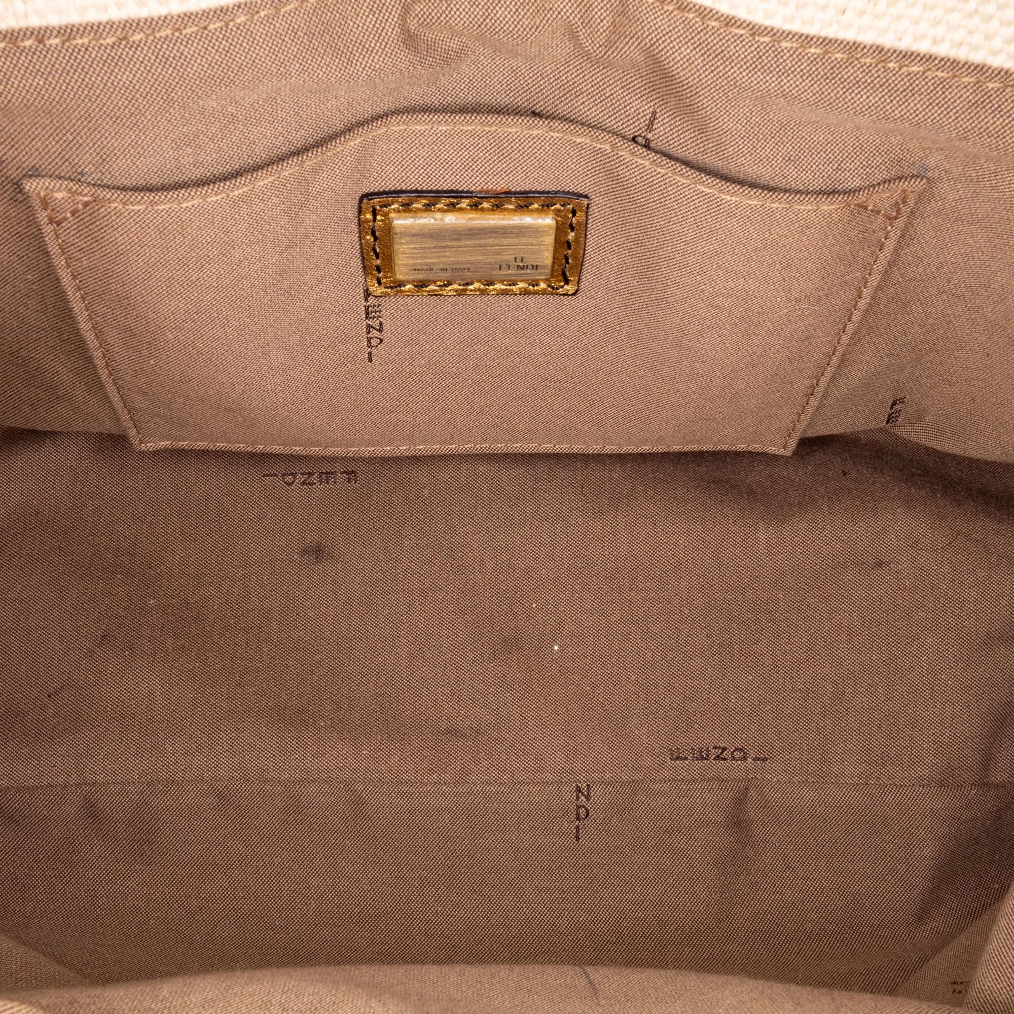 Fendi Canvas B. Bag (SHG-37350)