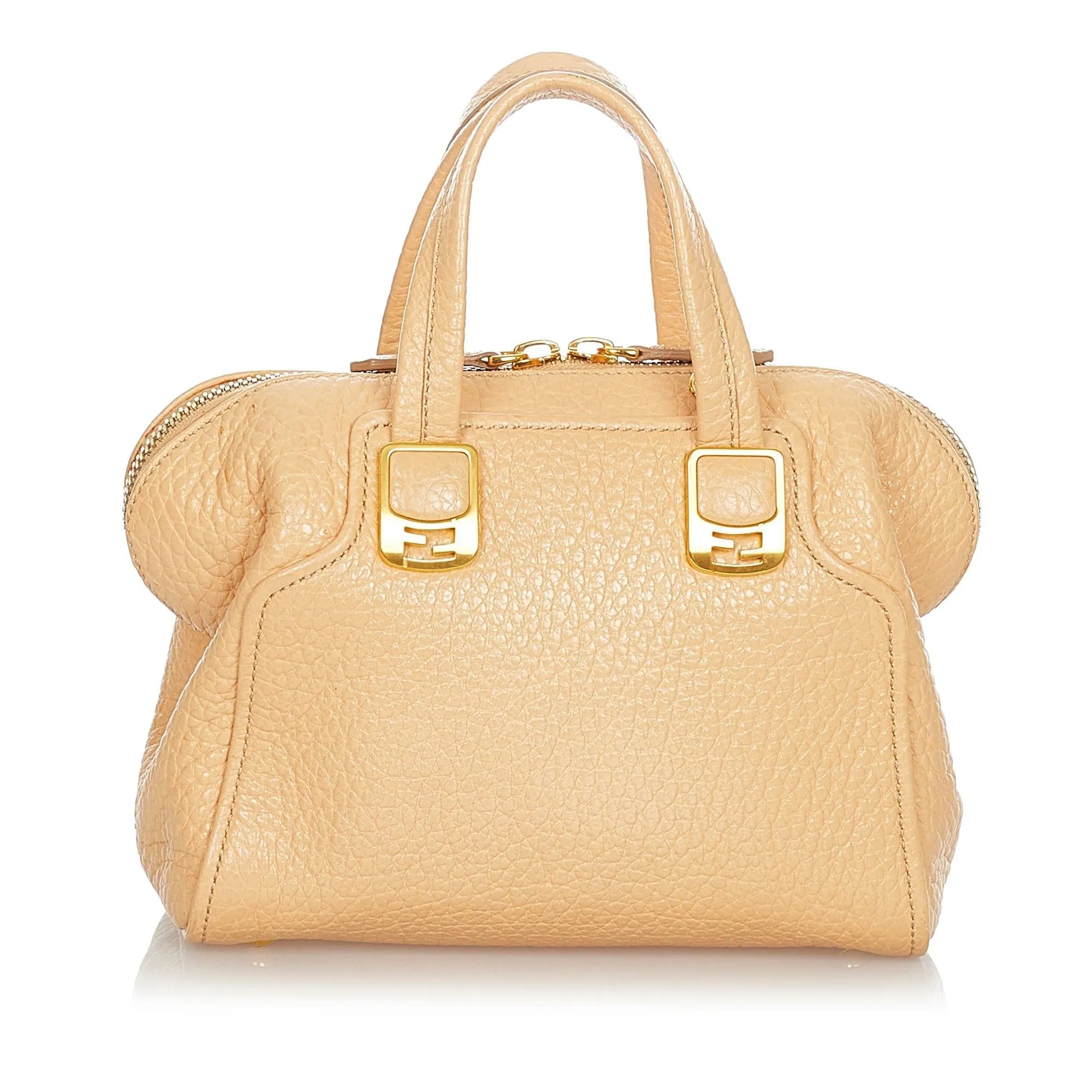 Fendi Chameleon Leather Satchel (SHG-31761)