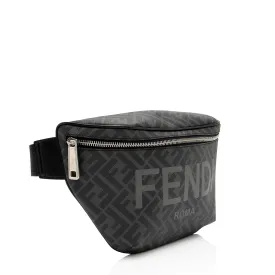 Fendi Coated Canvas FF Belt Bag (SHF-AeWxPp)