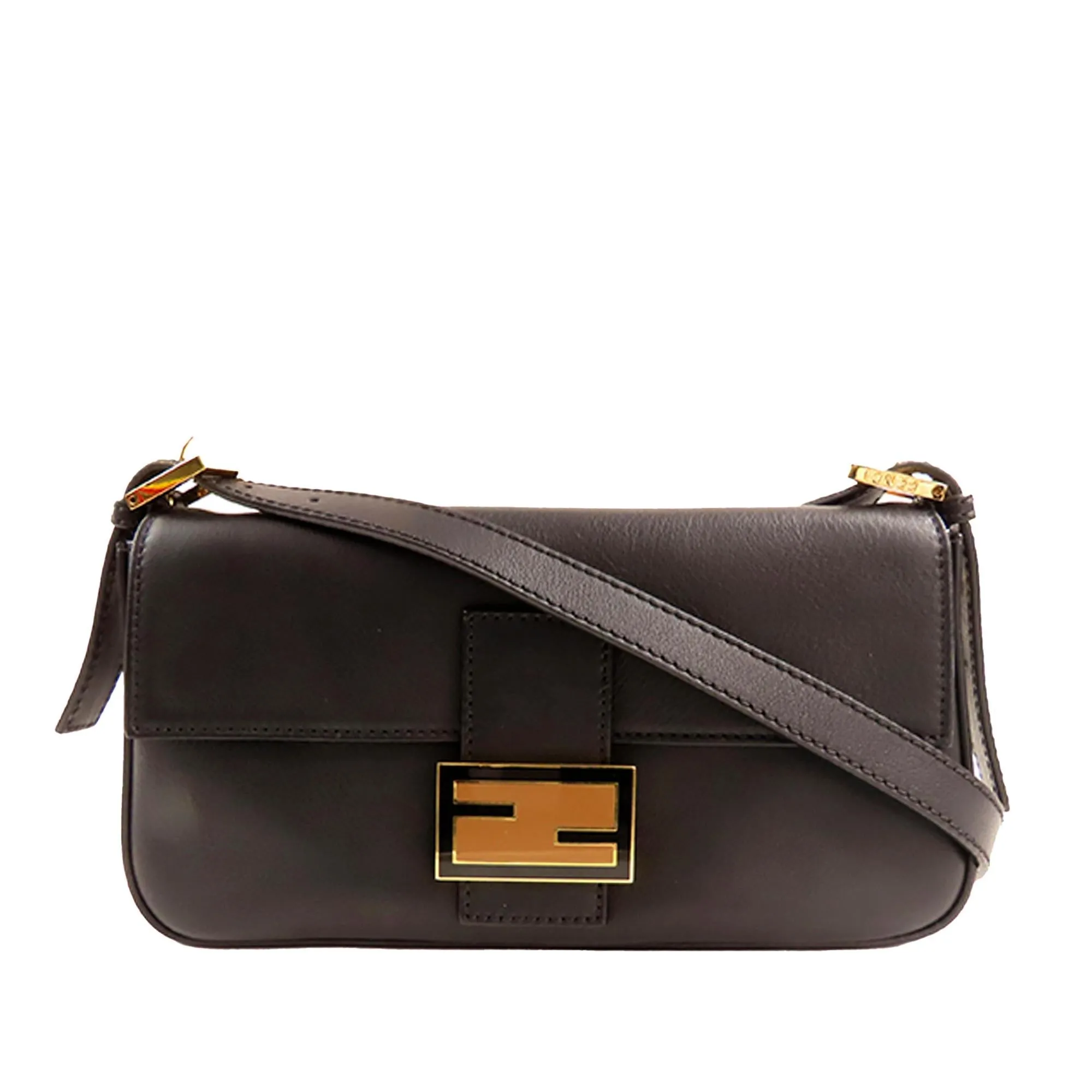 Fendi Convertible Leather Baguette (SHG-pxuZoe)