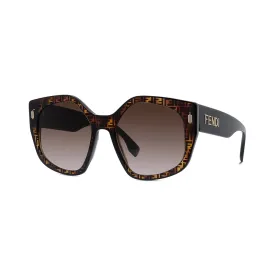 Fendi FE40017I 55F 55 Unisex Sunglasses