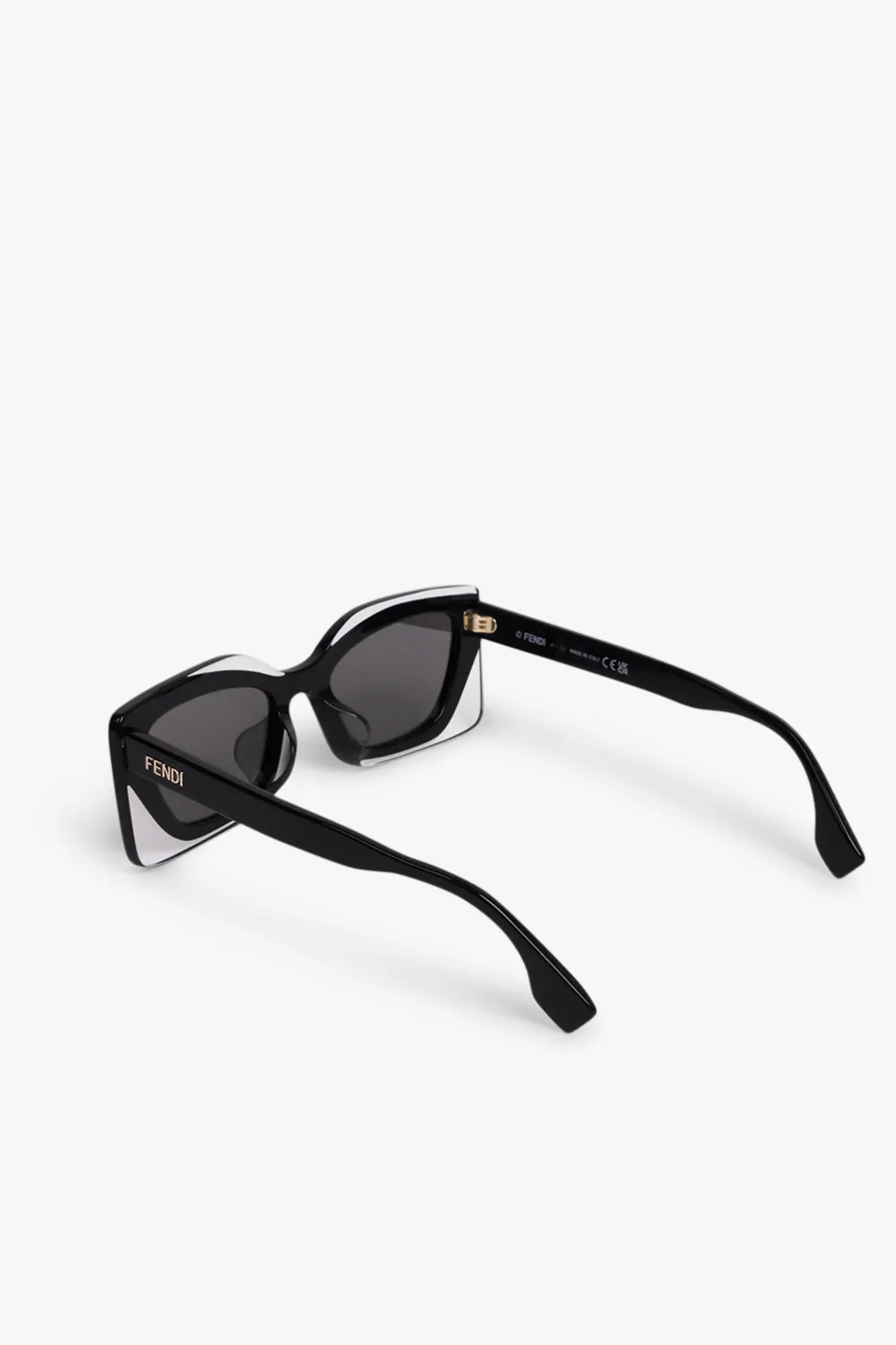 FENDI FEEL SUNGLASSES | BLACK/SMOKE