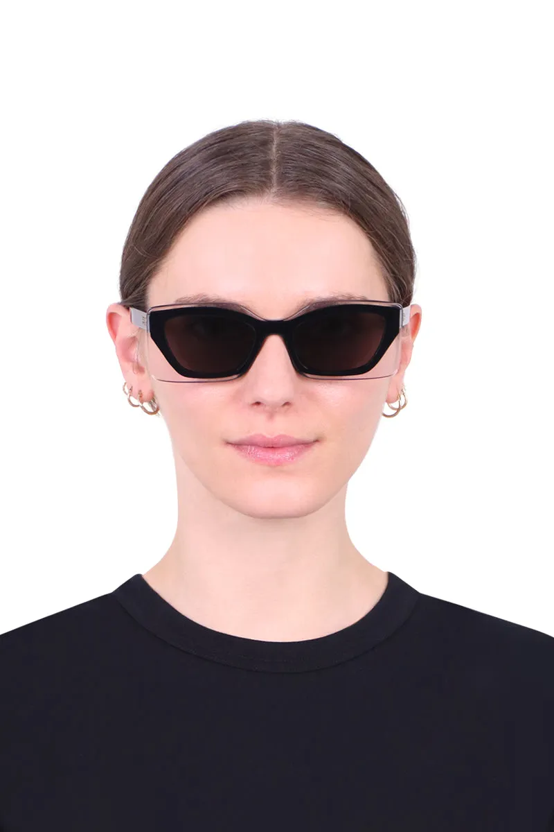 FENDI FEEL SUNGLASSES | BLACK/SMOKE