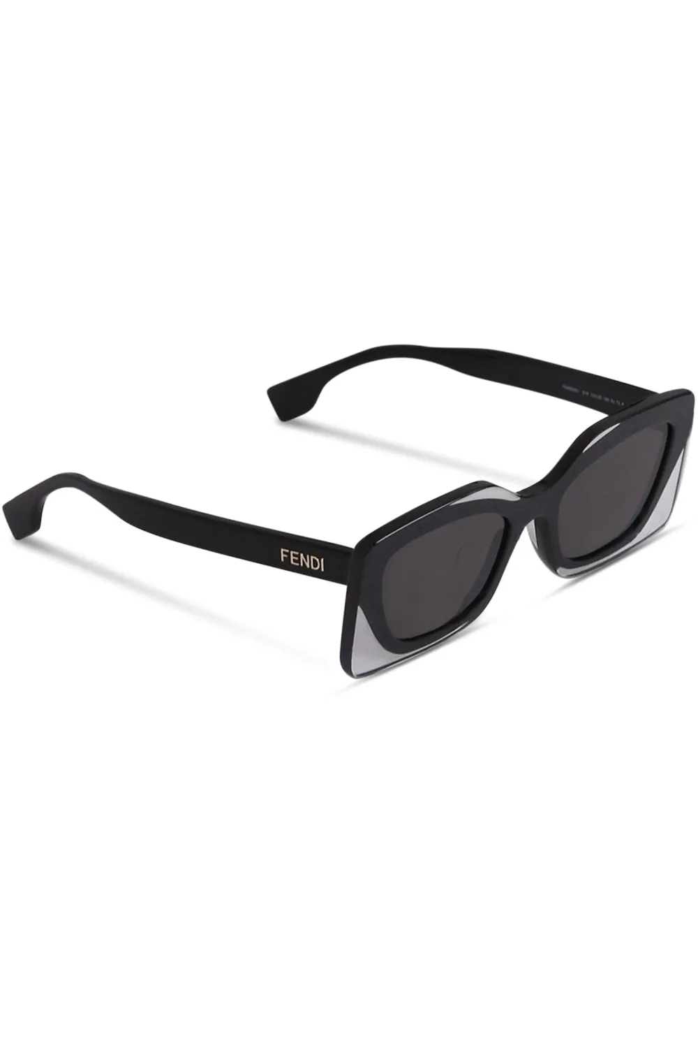 FENDI FEEL SUNGLASSES | BLACK/SMOKE