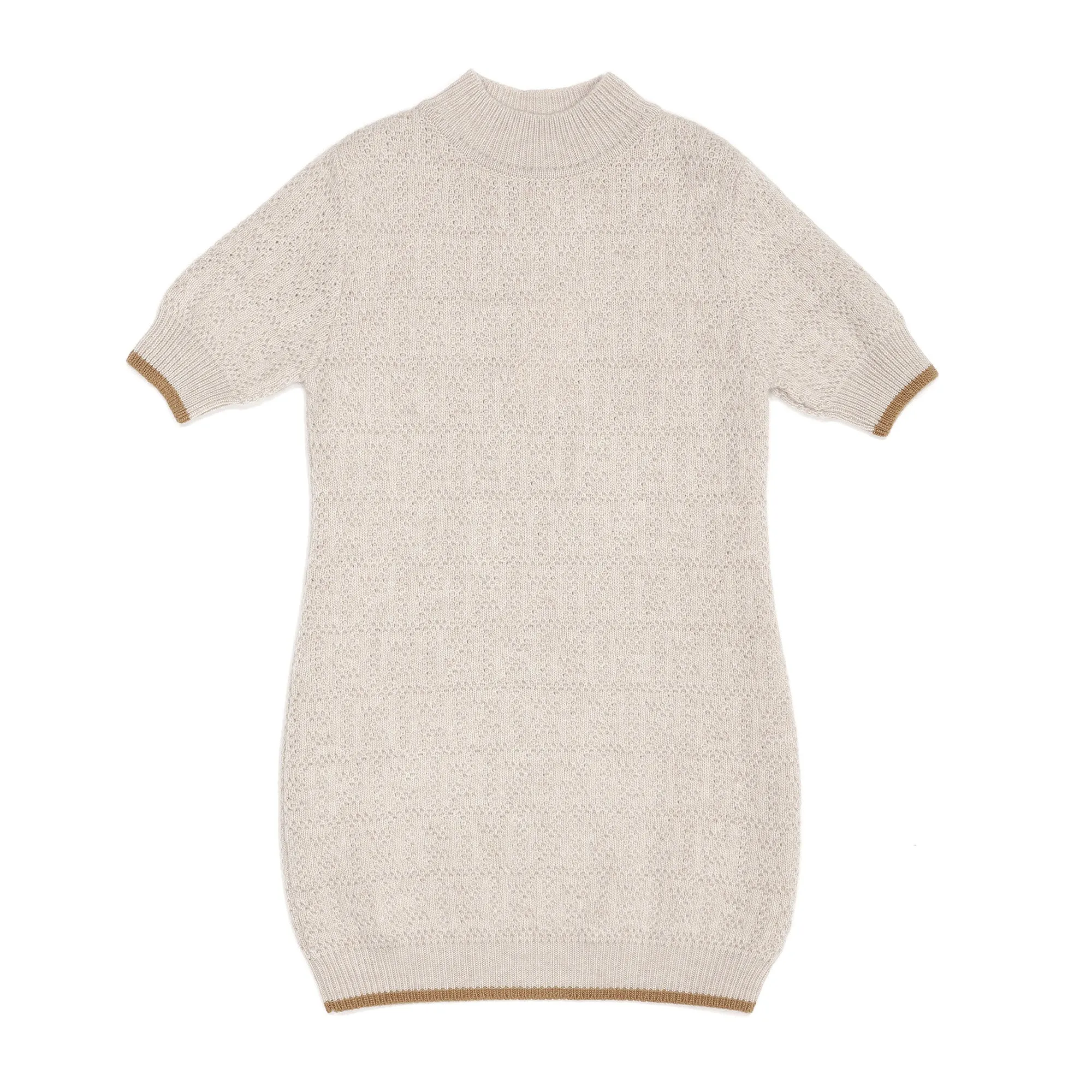 Fendi Ivory Wool Dress