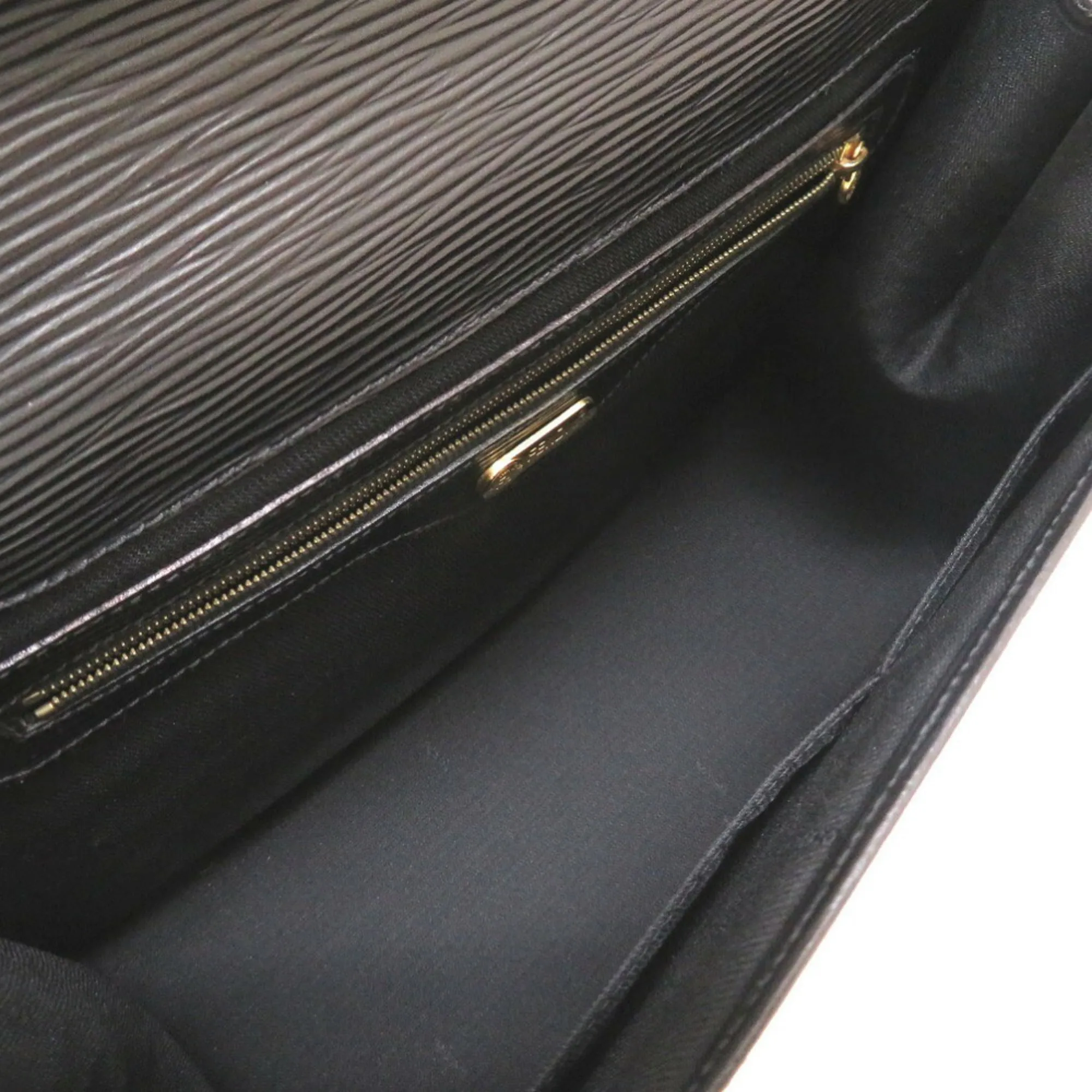 FENDI leather black handbag 0115