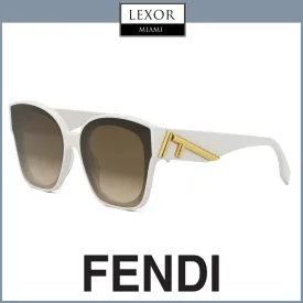 Fendi Sunglasses FE40098I 6325F Woman UPC: 192337156052