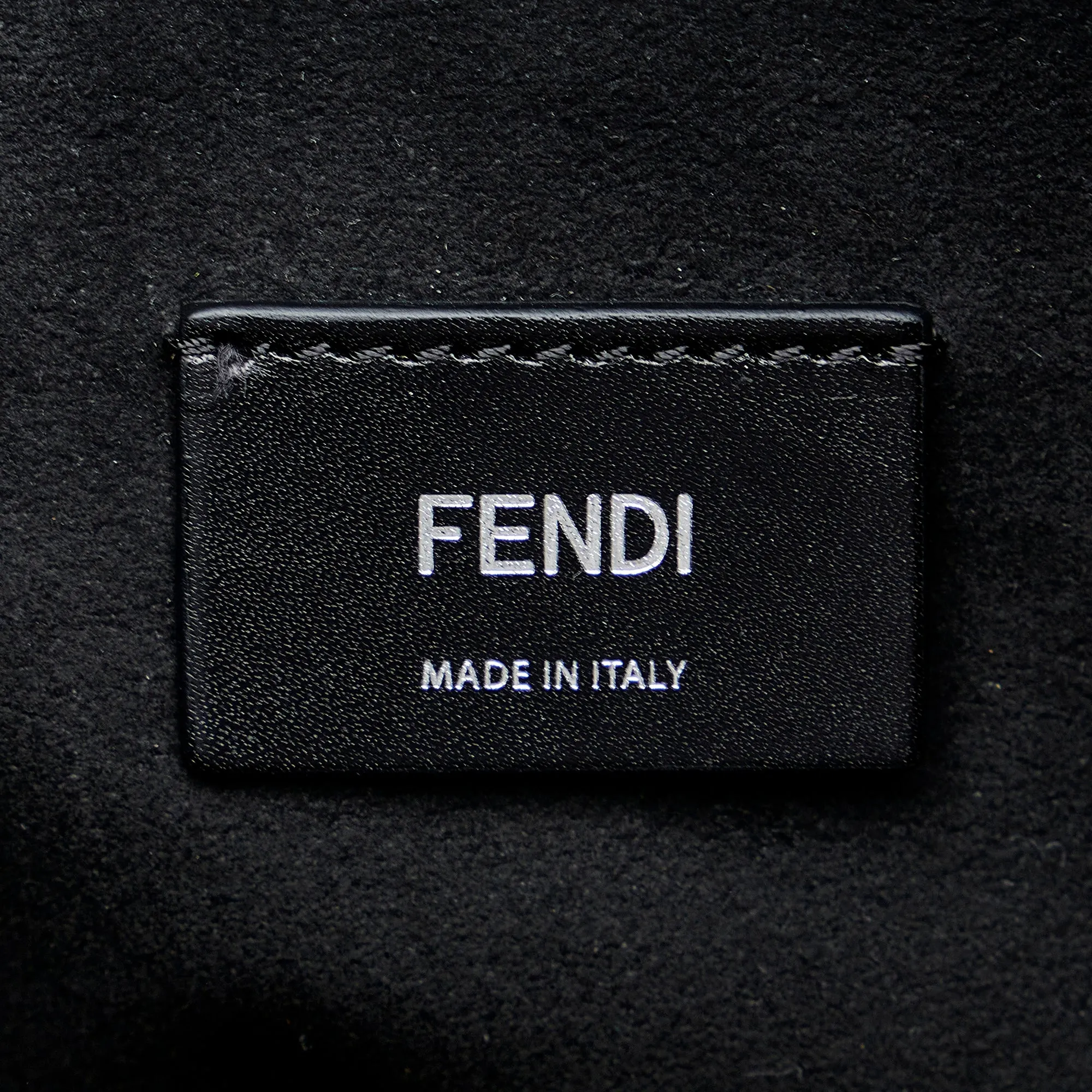 Fendi Tote Bag Black Wool