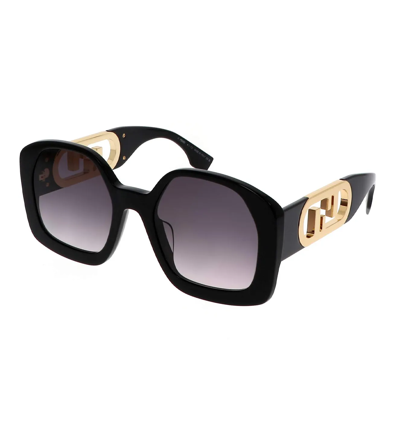 Fendi Women's Grey Gradient Butterfly Sunglasses