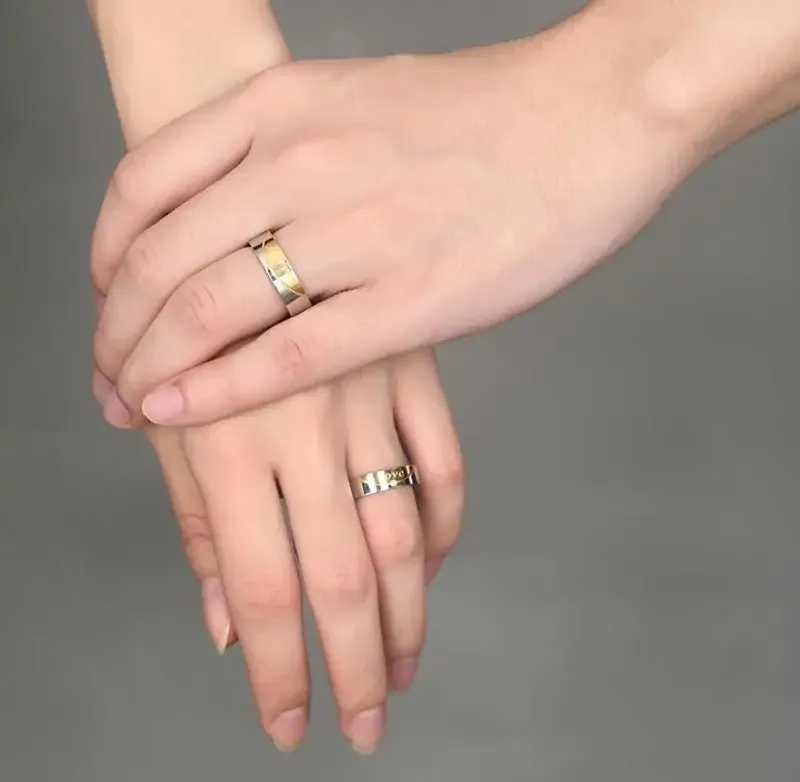 Forever Love Couples Promise Rings