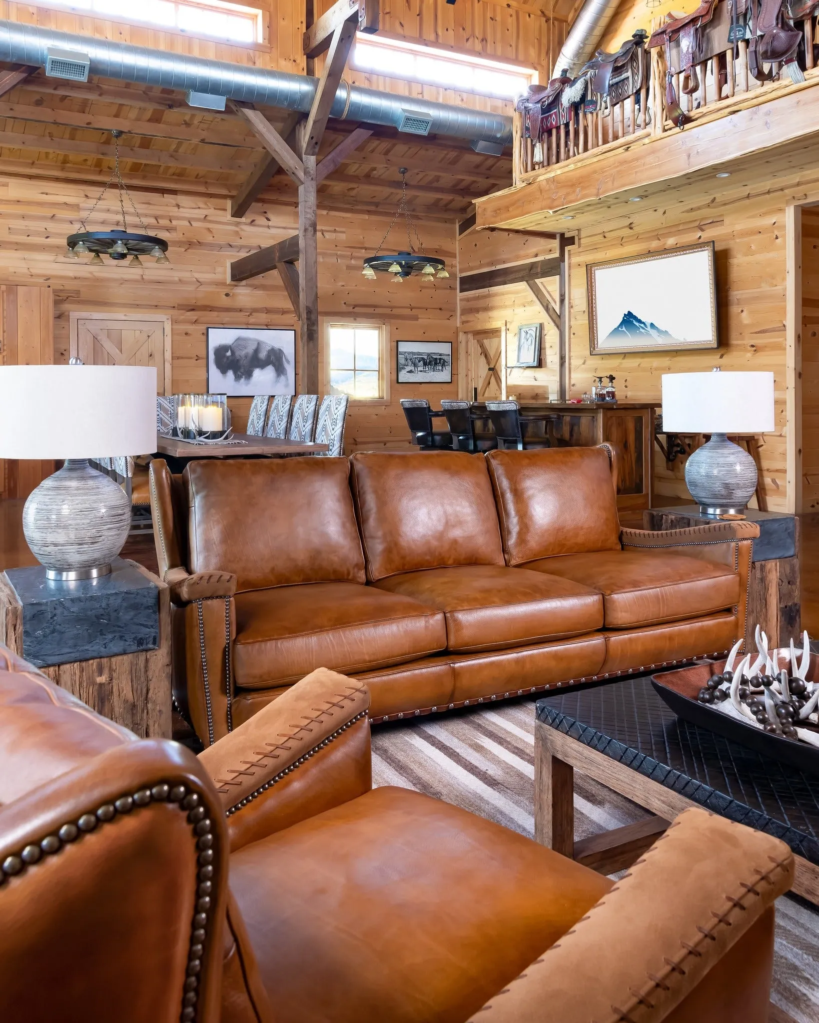 Fort Worth Leather Sofa