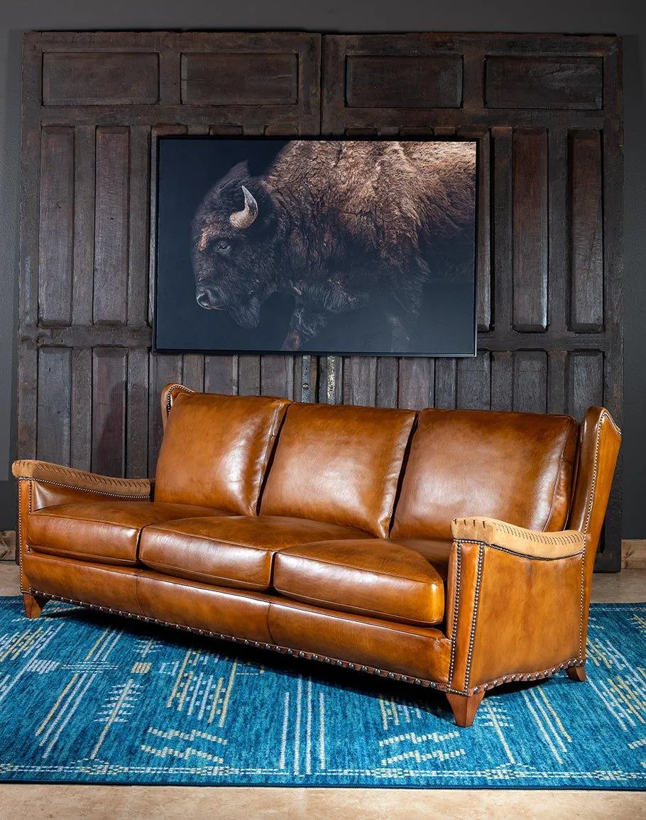 Fort Worth Leather Sofa