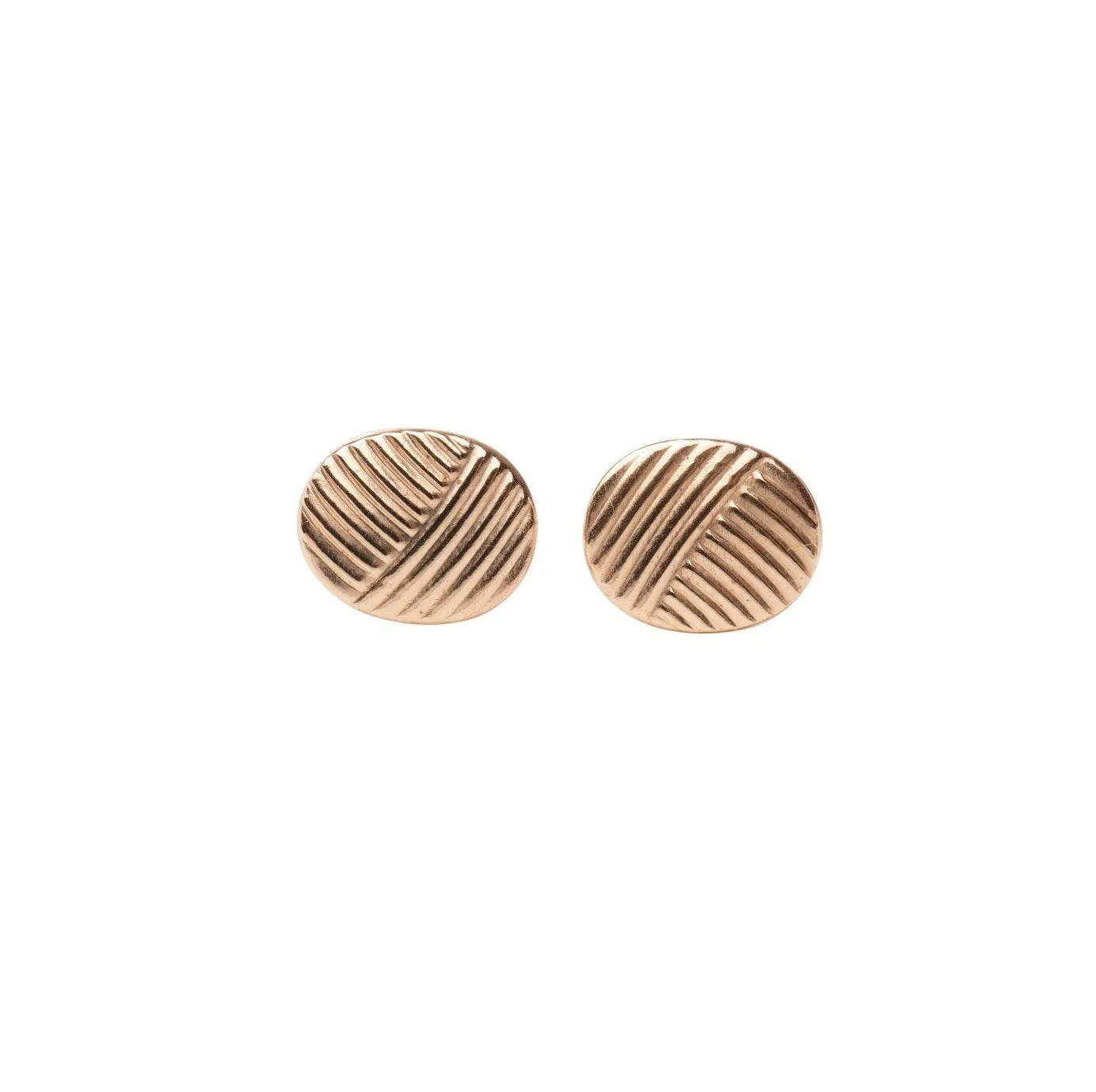 Gold Filled Line Shape Studs